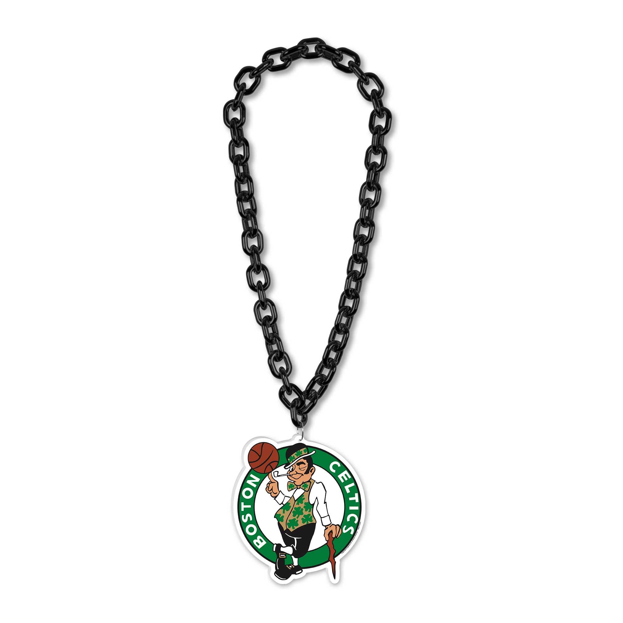 WinCraft - Boston Celtics Big Chain Logo Necklace - Multicolor