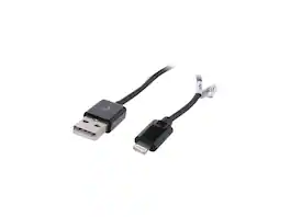 Nippon Labs - USB-LI-3BK-5P 3ft Black Lightning to USB Cable - MFi Certified, Charge/Sync - 5 Pack