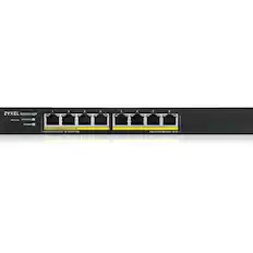 ZYXEL GS1915-8EP
1 2 3 4 5 6 7 8
RESTORE PWR/EVS CLOUD
Right LED/PoE Mode On
Left LED/Link/Act 1/100/006