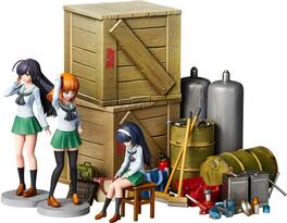 PopMarket - Girld und Panzer - ARTPLA - Last Chapter Garage Plastic Model Kit Set B - COLLECTIBLES - Multicolor