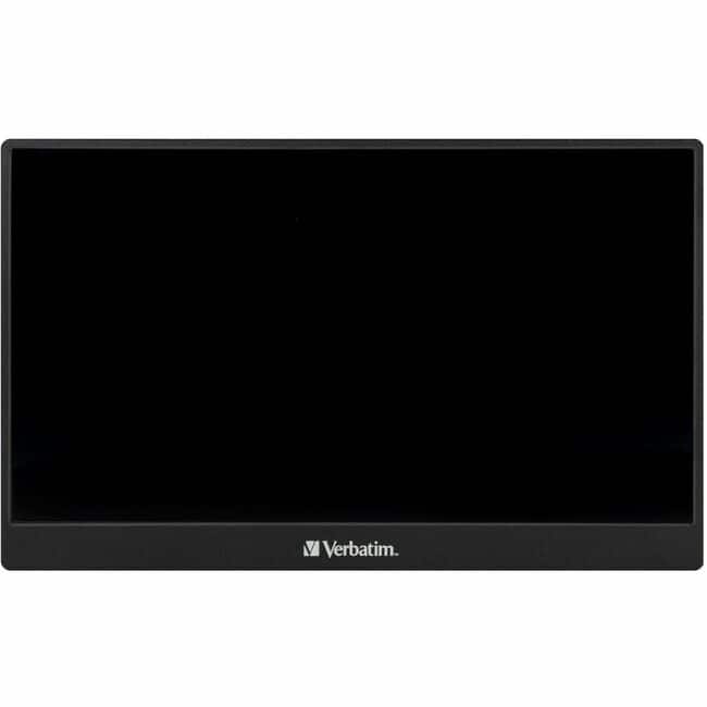 Verbatim - Portable Monitor 14"Full HD 1080p - 14" Viewable - In-plane Switching (IPS) Technology - 1920 x 1080 - 16.7 - Black