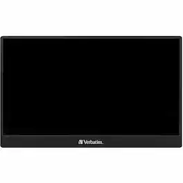 Verbatim - Portable Monitor 14"Full HD 1080p - 14" Viewable - In-plane Switching (IPS) Technology - 1920 x 1080 - 16.7 - Black