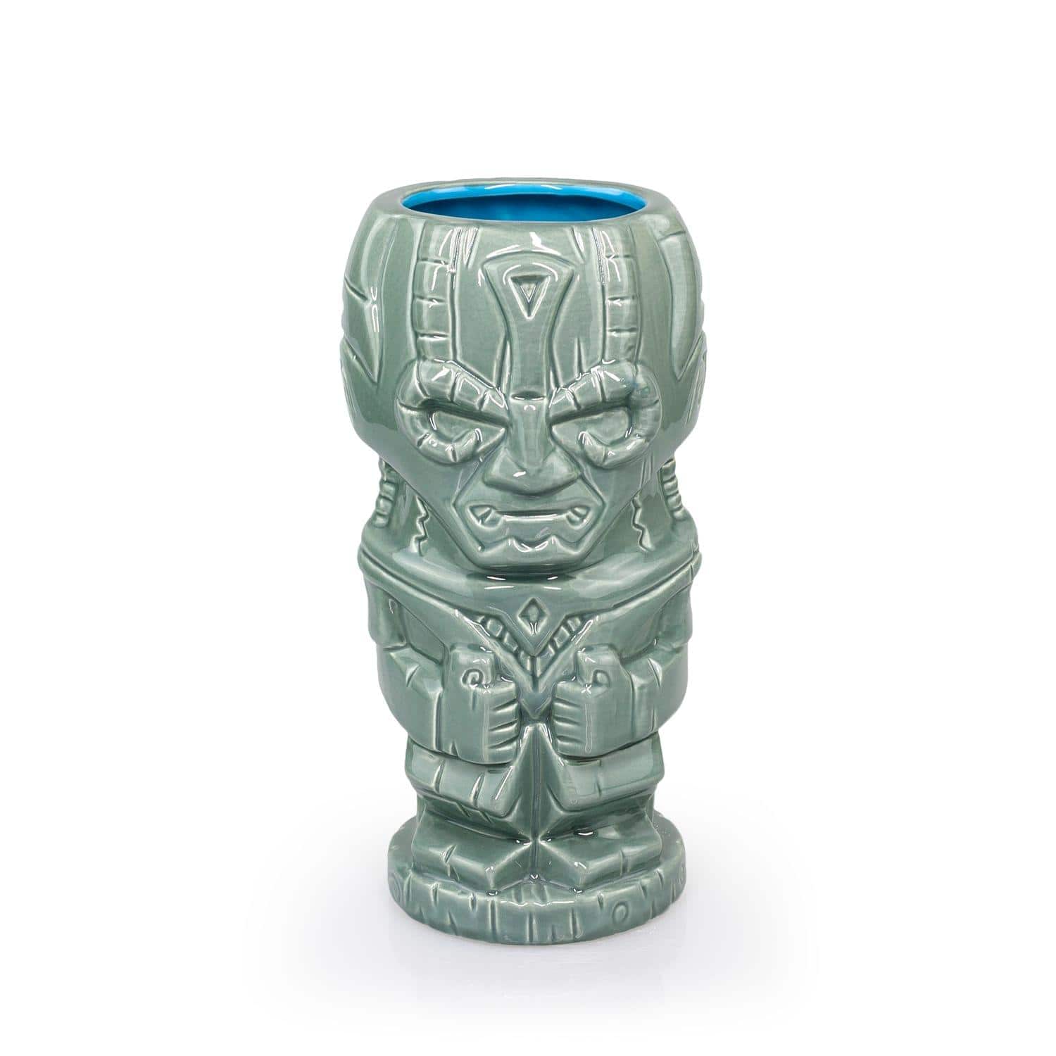 ThinkGeek - Geeki Tikis Star Trek: The Next Generation Cardassian Ceramic Mug | 14 Ounces - Silver