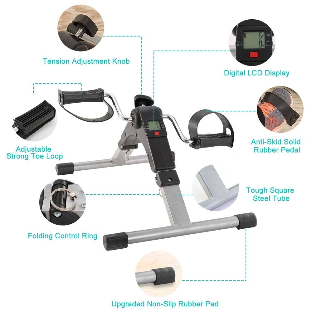 BCAN 6 ONT TVM 9. CL

- Tension Adjustment Knob
- Digital LCD Display
- Adjustable Strong Toe Loop
- Anti-Skid Solid Rubber Pedal
- Tough Square Steel Tube
- Folding Control Ring
- Upgraded Non-Slip Rubber Pad