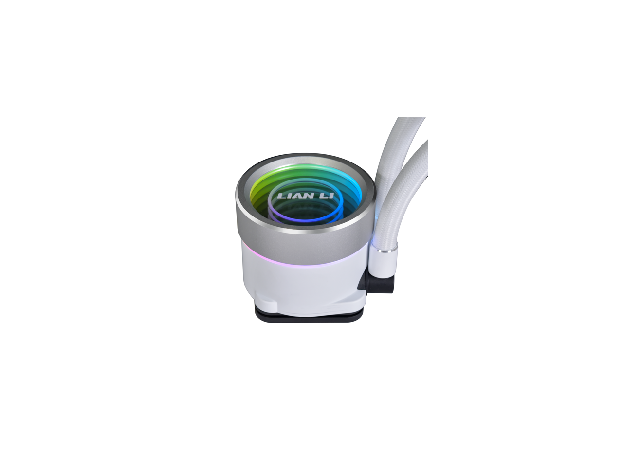 Alt View 3. Lian Li - LIAN LI Galahad II Trinity SL-INF 360 GA2T36INW Liquid / Water Cooling - White.