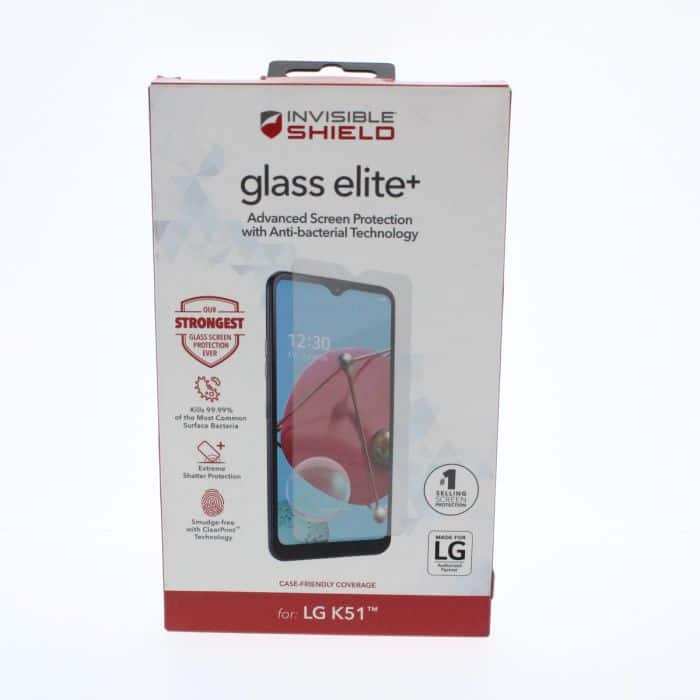 ZAGG - Screen Protector FIT LG K51 Glasselite+ (ZAG200105718-V) - Clear