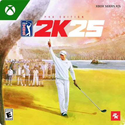 XBOX SERIES X/S
PRO EDITION
PGA TOUR 2K25
EVERYONE E
ESRB - E (Everyone)