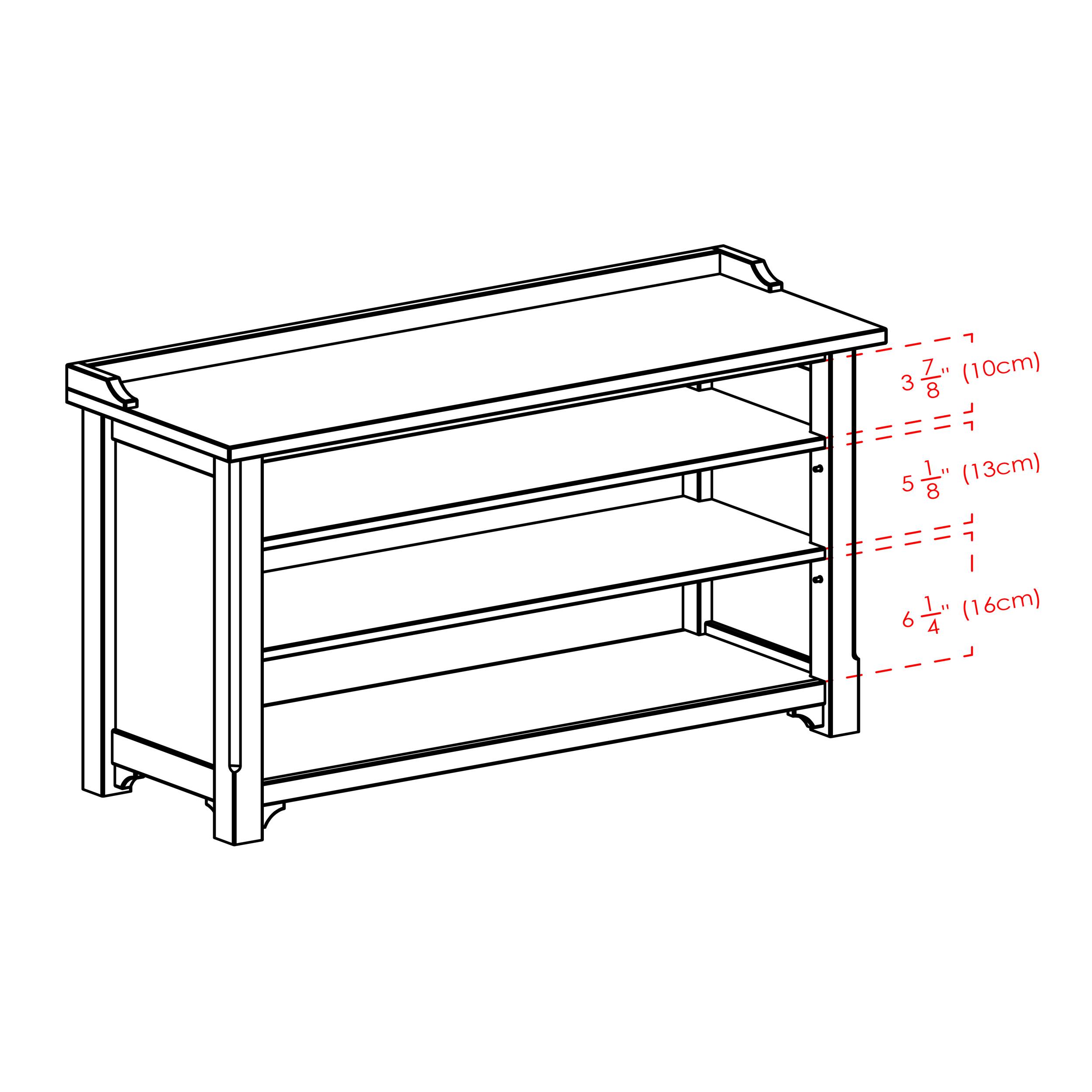 Winsome Wood Dayton Storage Hall Bench Walnut - Best Buy