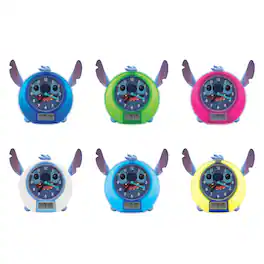 Lexibook - Disney Stitch My Educational Sleep Companion with Night Light - Blue