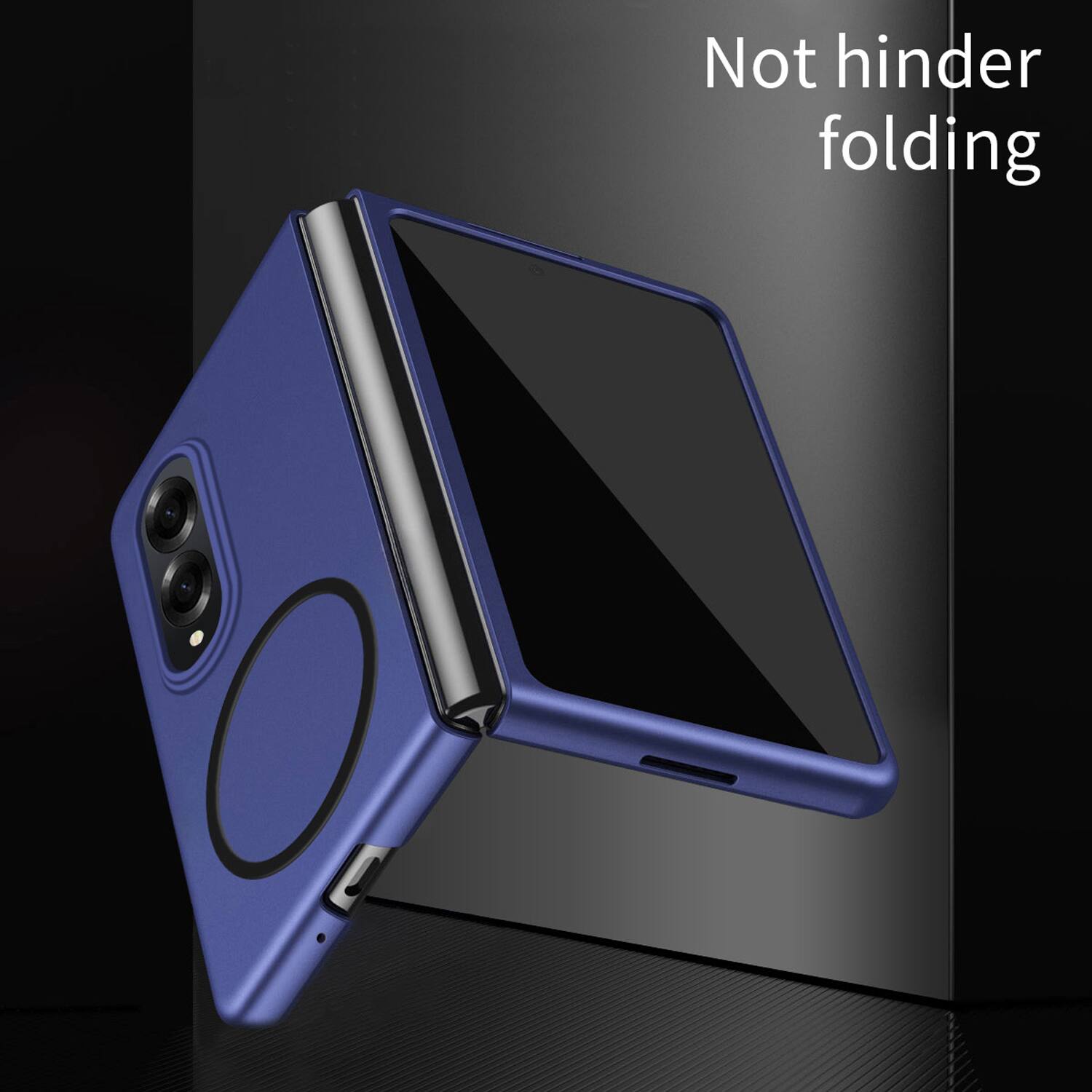 Not hinder folding