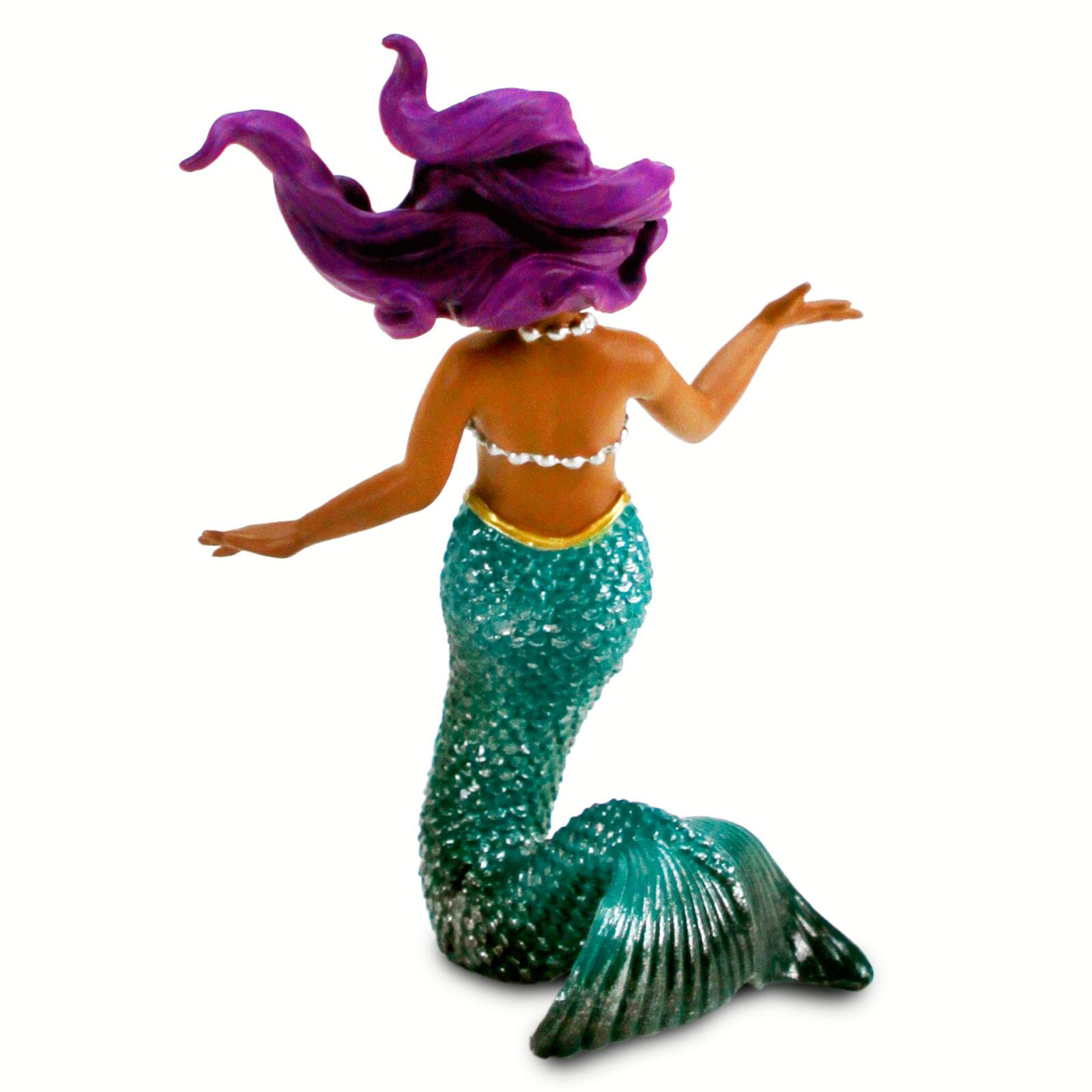 Alt View 2. Safari Ltd. - Purple Hair Mermaid Toy Figurine.