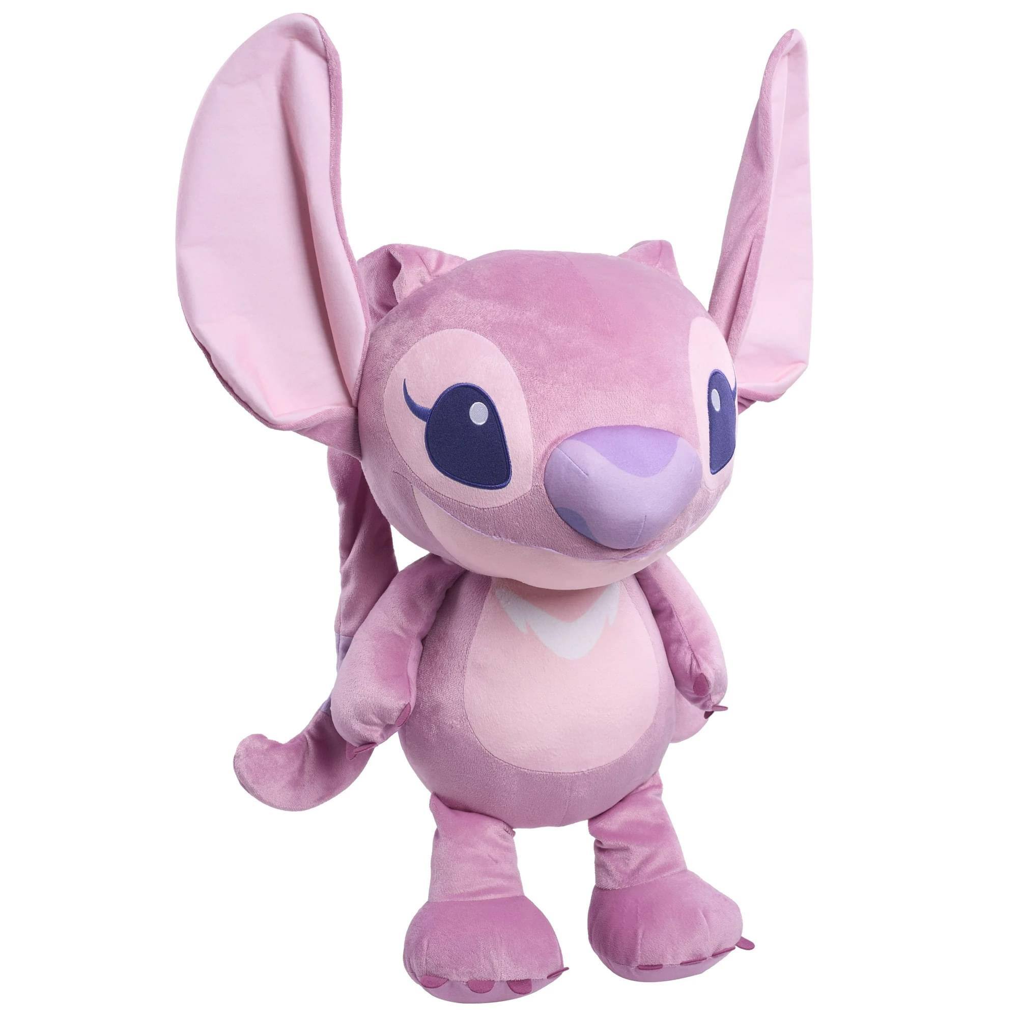 Alt View 1. Just Play - Disney Lilo & Stitch Jumbo 32 Inch Plush | Angel - Pink.