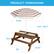PRODUCT DIMENSIONS
- 51.25"
- 43.5 - 66.5"
- 19.5"
- 38"
- 37.75"