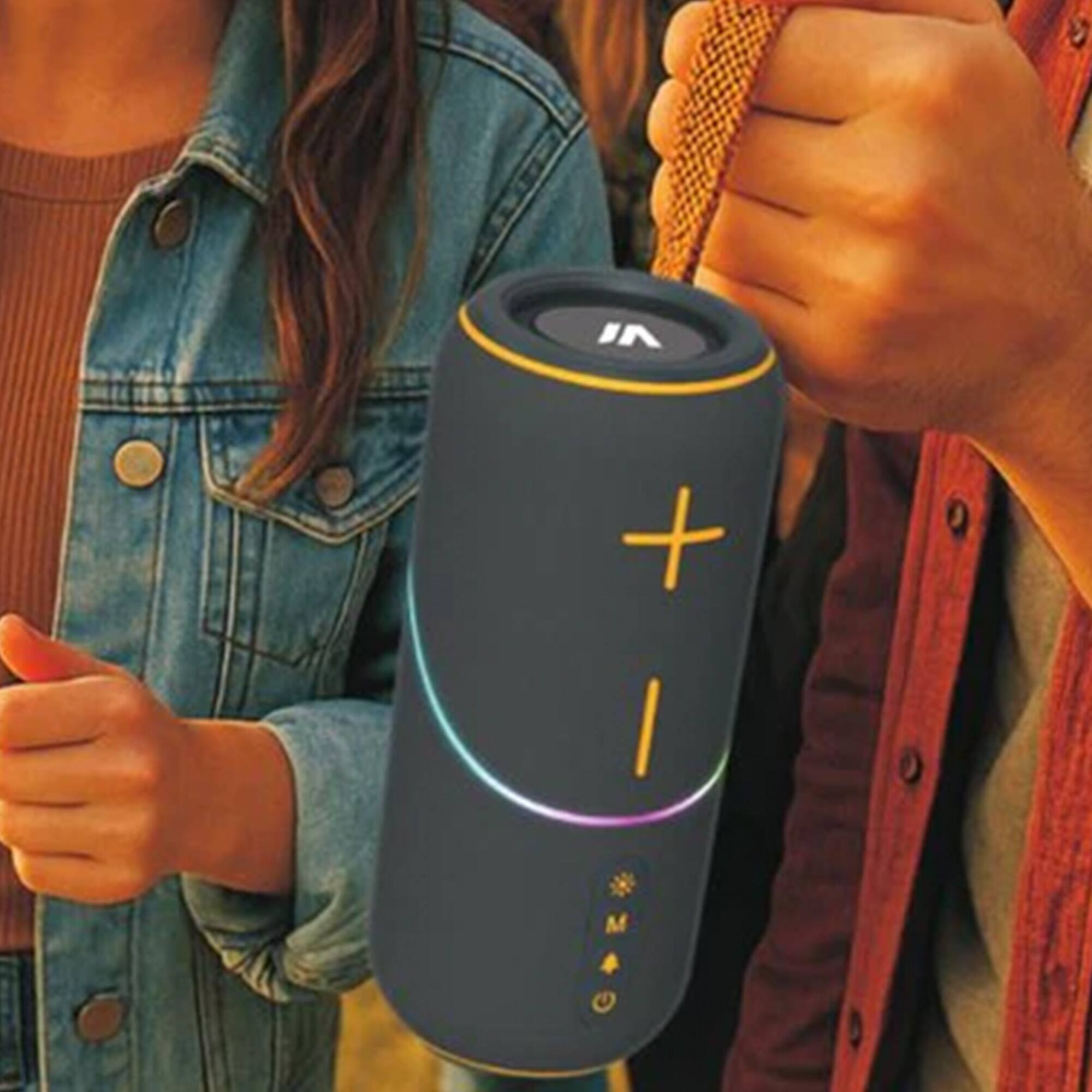 Alt View 2. Max Power - Max Power MPD672 Pulse Xtreme Portable Bluetooth Speaker with Heavy Bass, Blue.