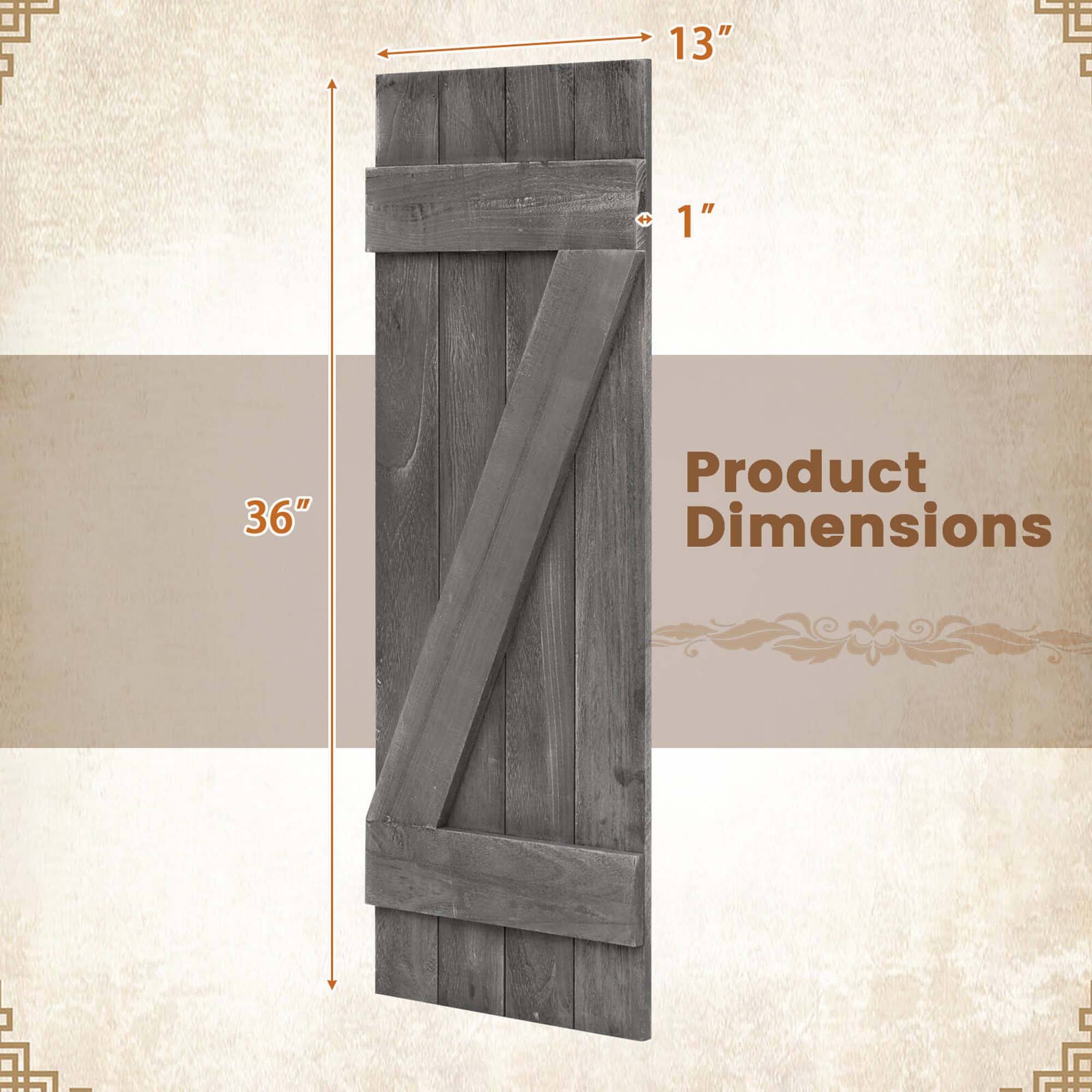 13" x 1" x 36" Product Dimensions