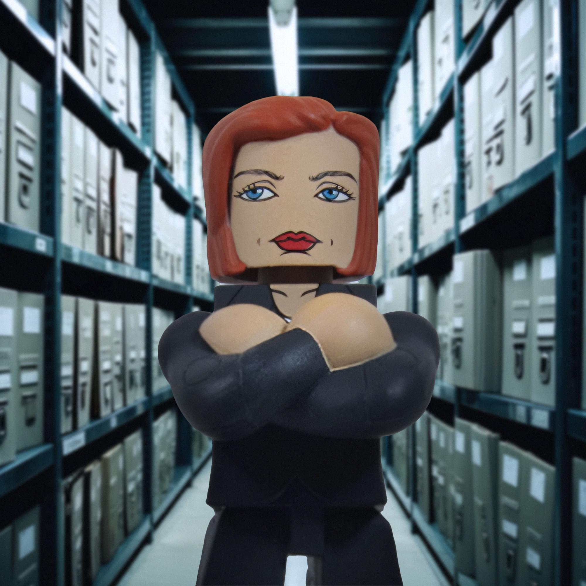 Alt View 2. Diamond Comic - The X-Files: 4" Dana Scully Vinimate Vinyl Figure.