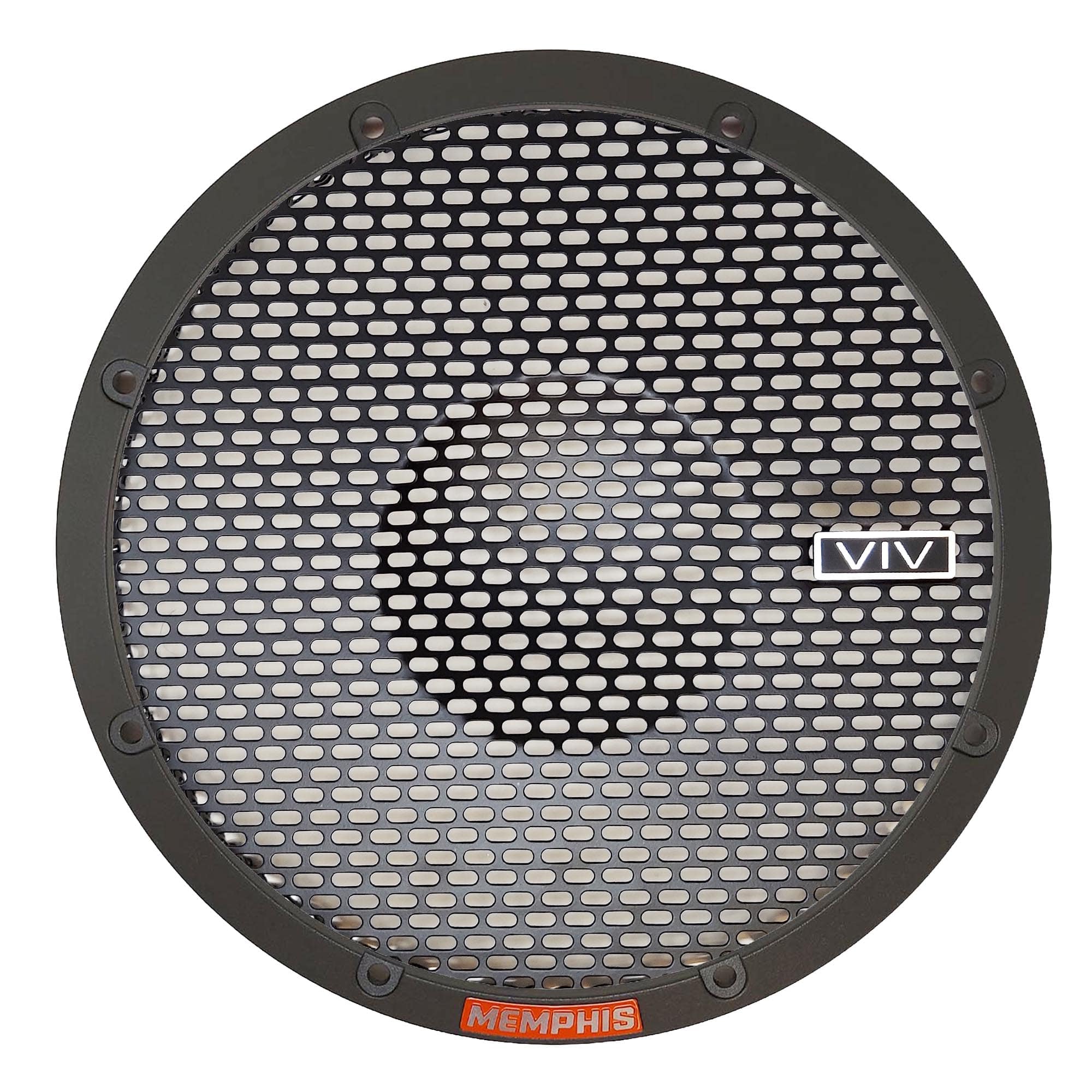 Memphis Car Audio - Memphis Audio VIVG12 VIVG 12" VIV Subwoofer Grille - Black/Gray