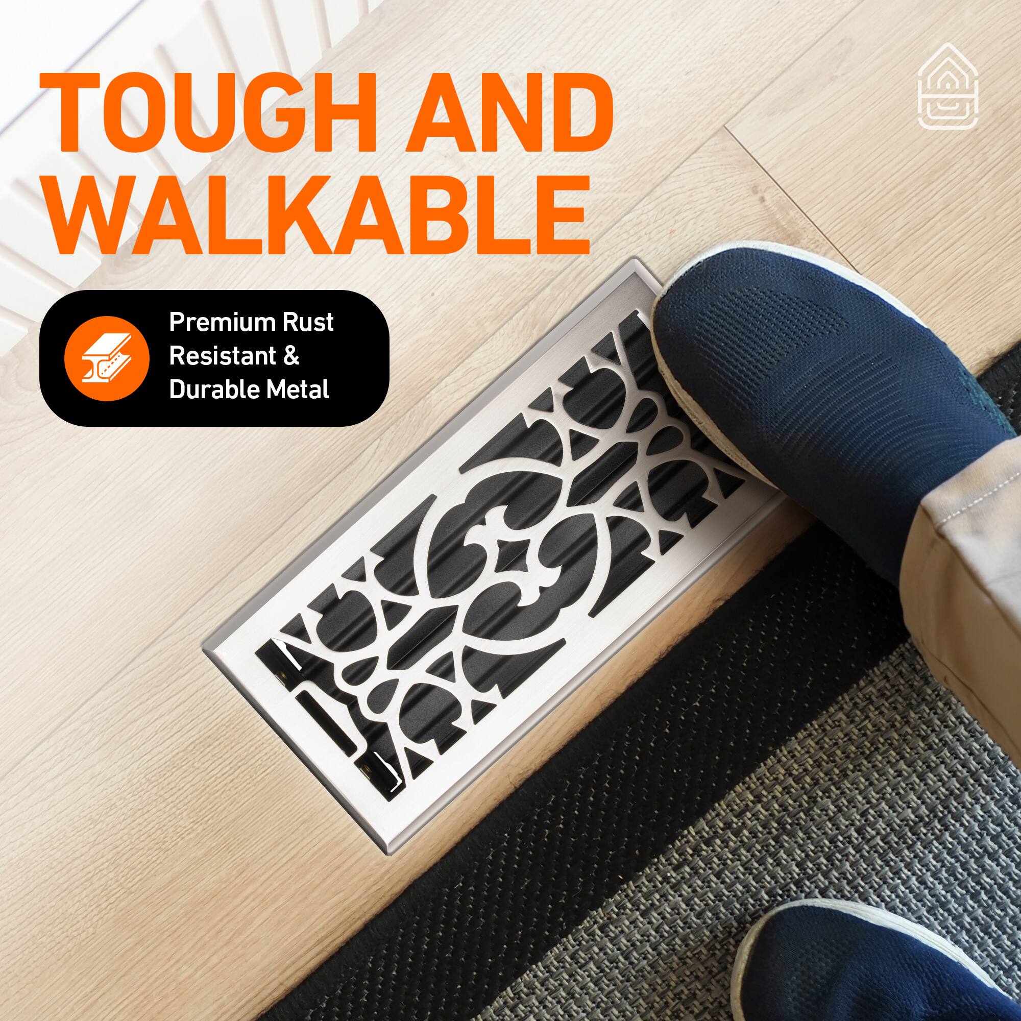 TOUGH AND WALKABLE

Premium Rust Resistant & Durable Metal