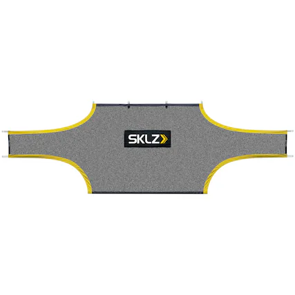 Front. SKLZ - SKLZ Soccer Training Goal Shot - 24' x 8' - Black/Yellow - Black/Yellow.