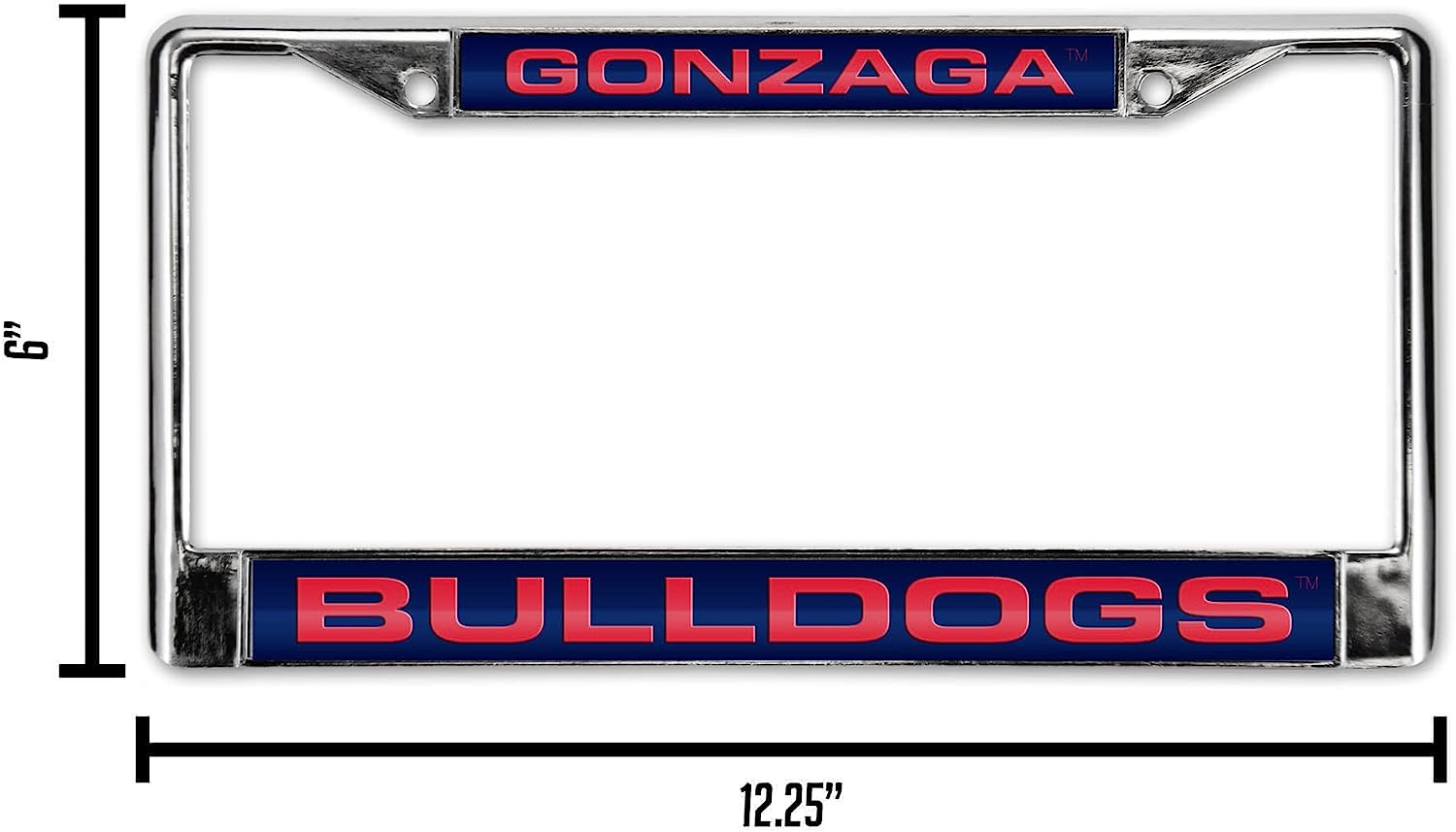 GONZAGA  
BULLDOGS  

6" x 12.25"