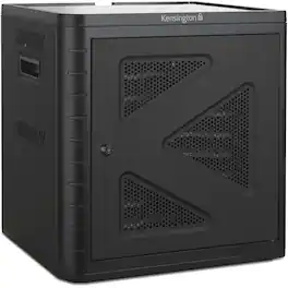 Kensington - K67716NA 10-Device USB-C Charging Cabinet w/ PD 3.0 Fast Charging (up to 18W/port), Lockable Secure Storage