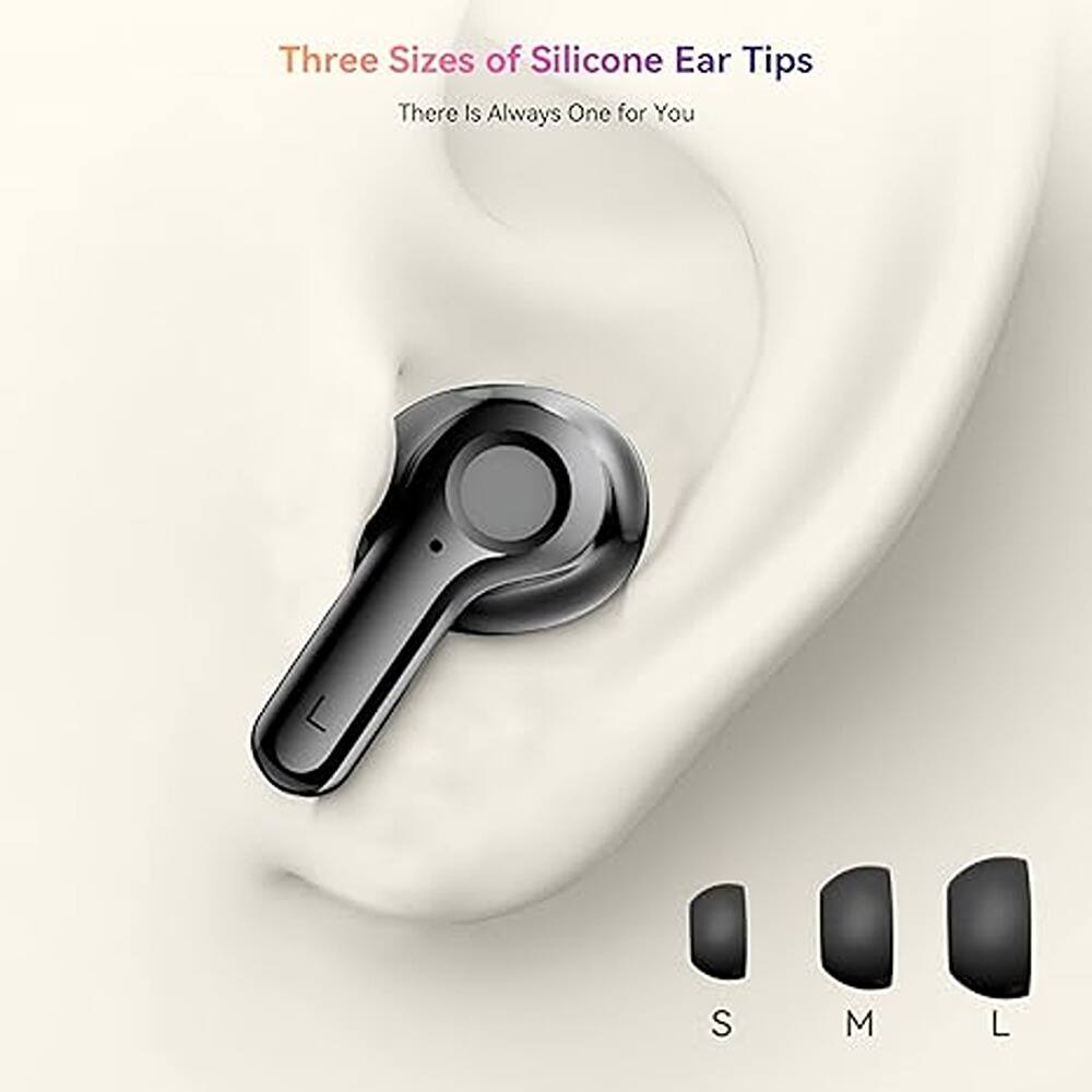 Three Sizes of Silicone Ear Tips  
There Is Always One for You  
S M L