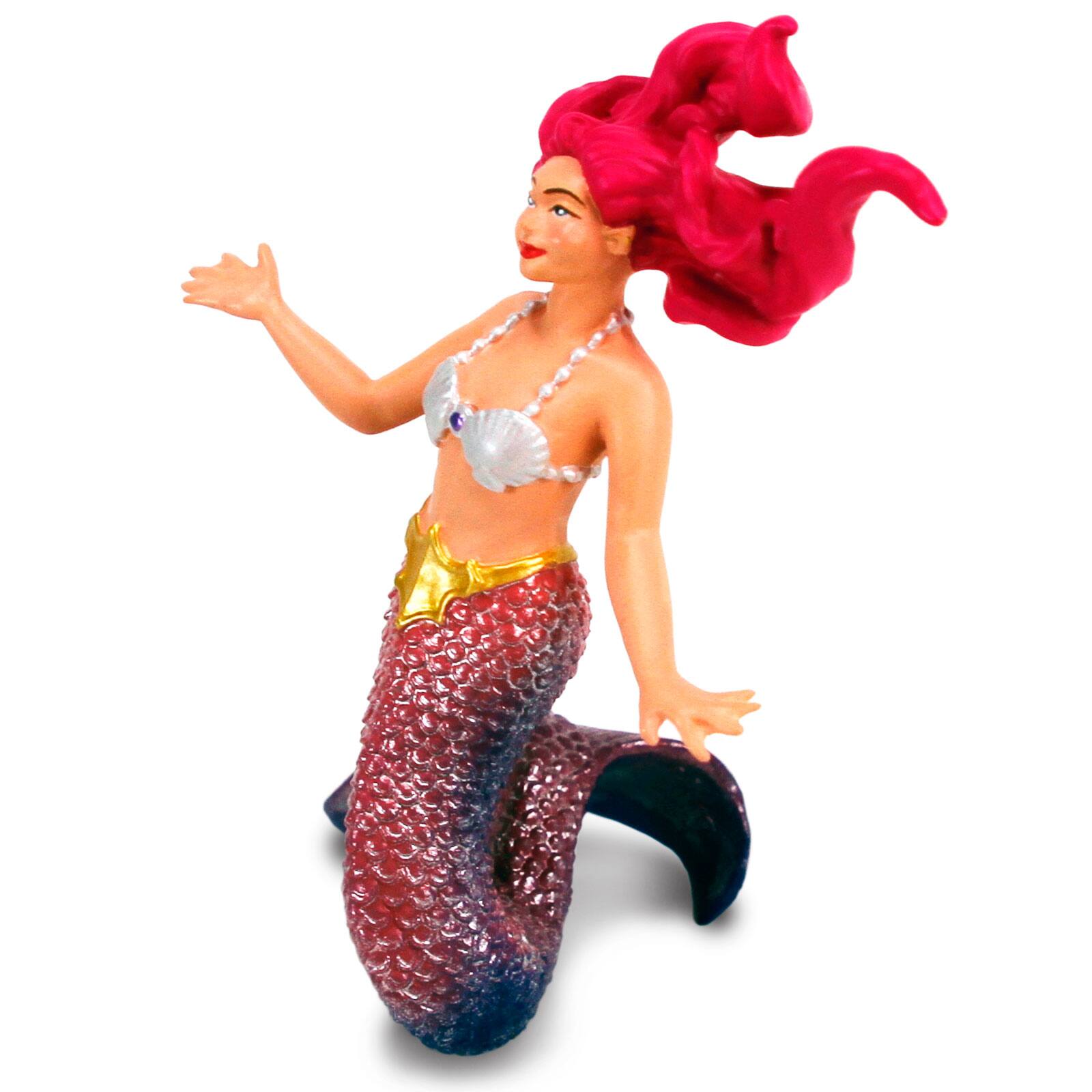Alt View 2. Safari Ltd. - Pink Hair Mermaid Toy Figurine.