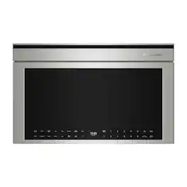 KitchenAid - Built-In More-in-One Convection Microwave Oven - Stainless Steel