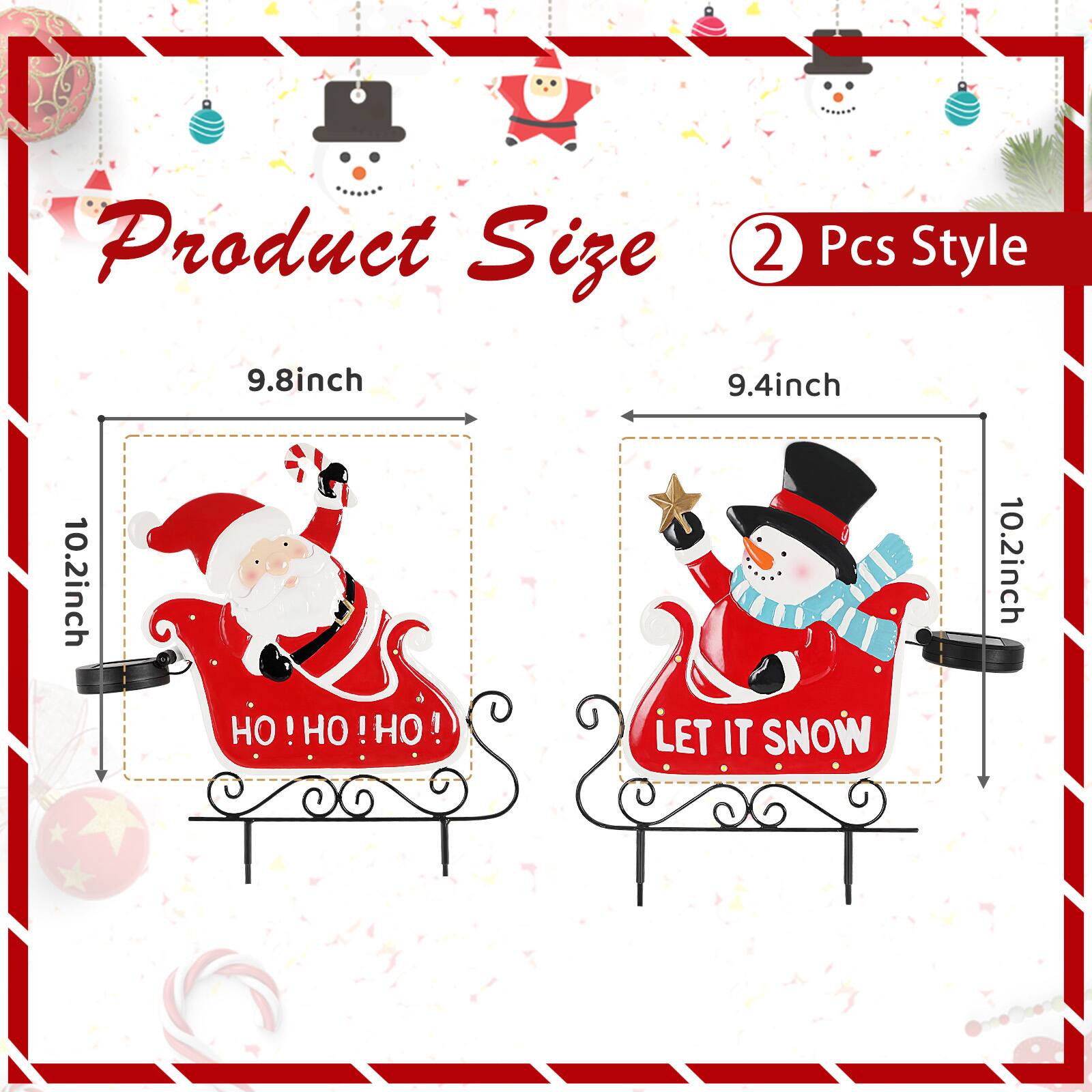 Product Size  
2 Pcs Style  
9.8inch  
9.4inch  
10.2inch  
10.2inch