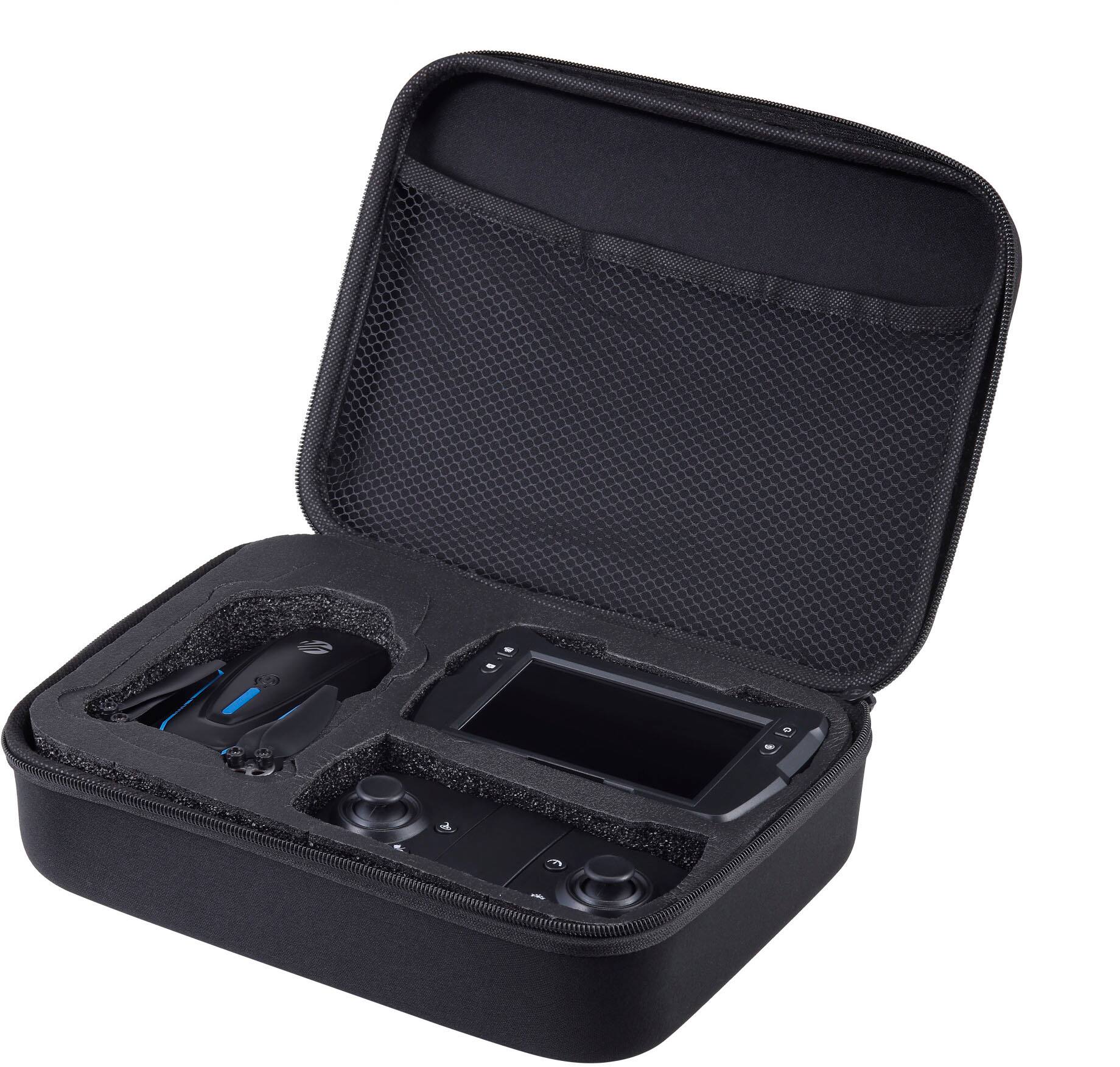 Left. Vivitar - Sky View FPV Real-Time 4K Video Transmission Drone - Black.