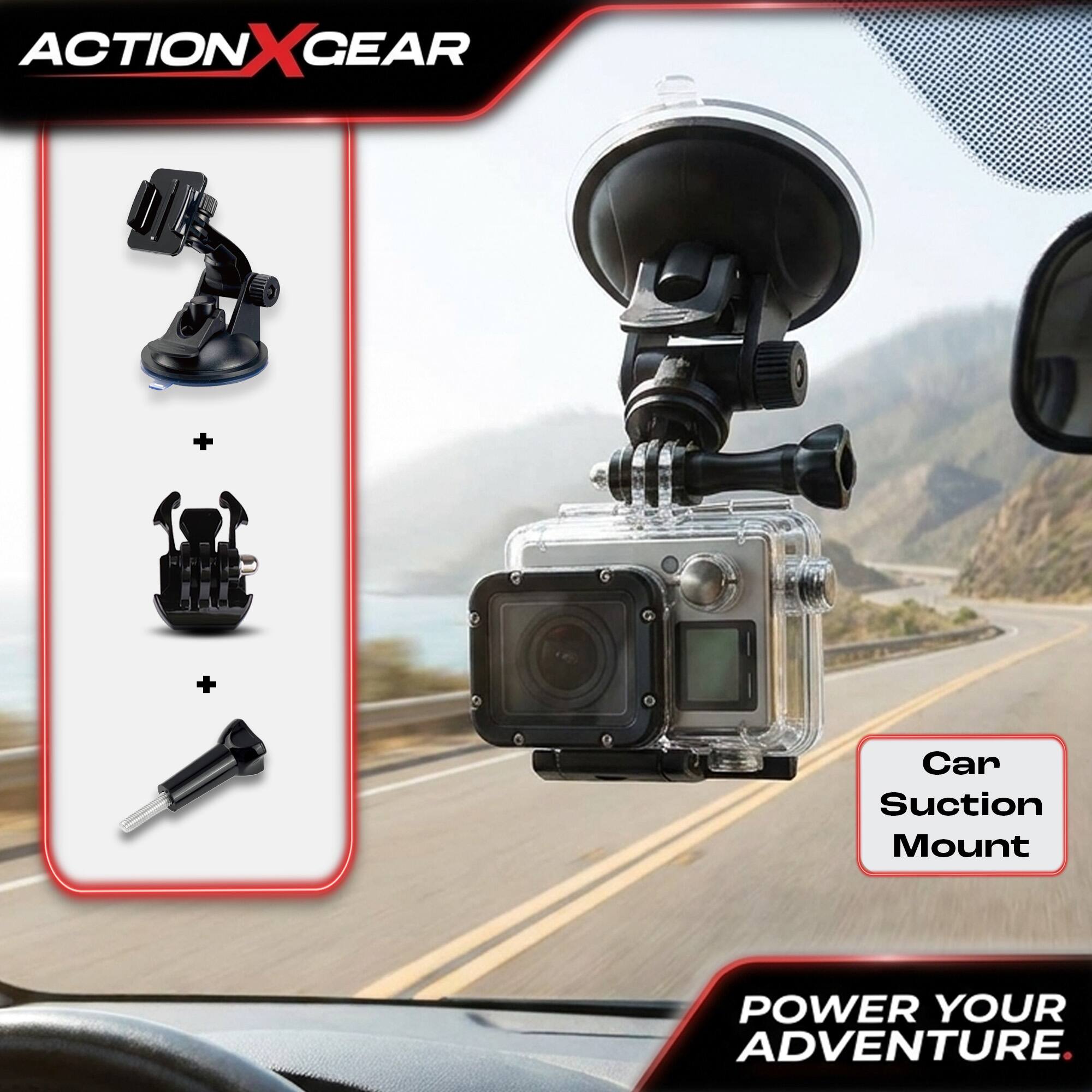 ACTION X GEAR

Car Suction Mount

POWER YOUR ADVENTURE