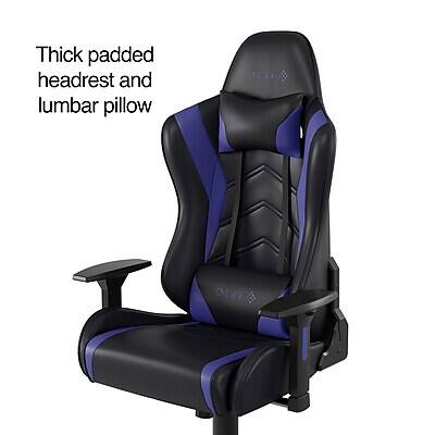 Thick padded headrest and lumbar pillow