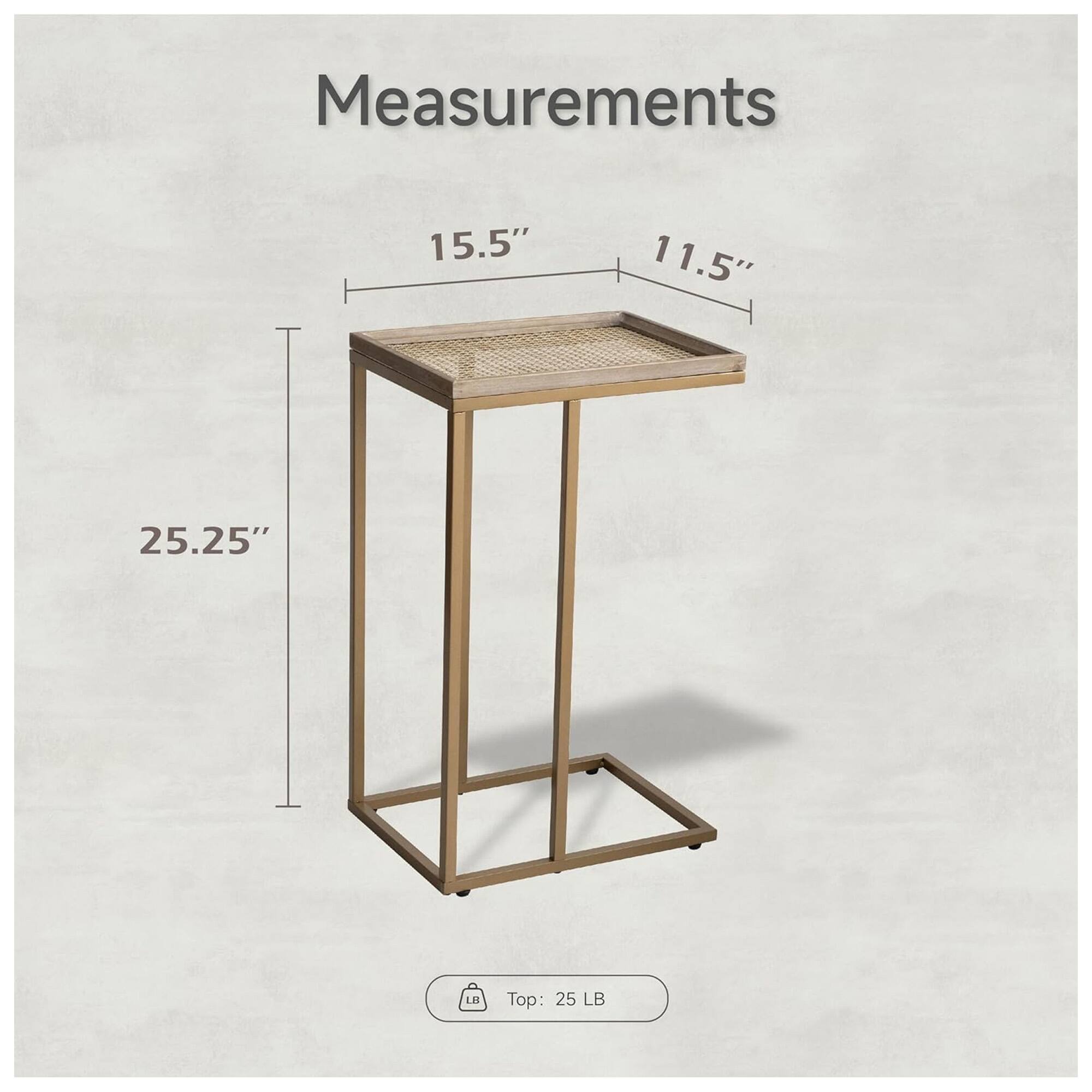 Measurements: 15.5" x 11.5" x 25.25"  
Top: 25 LB