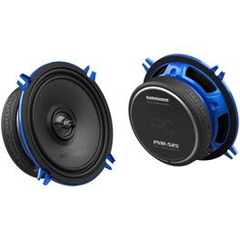 AudioControl - PNW Series 5.25” High-Fidelity Coaxial Speakers (Pair) - Black/Blue