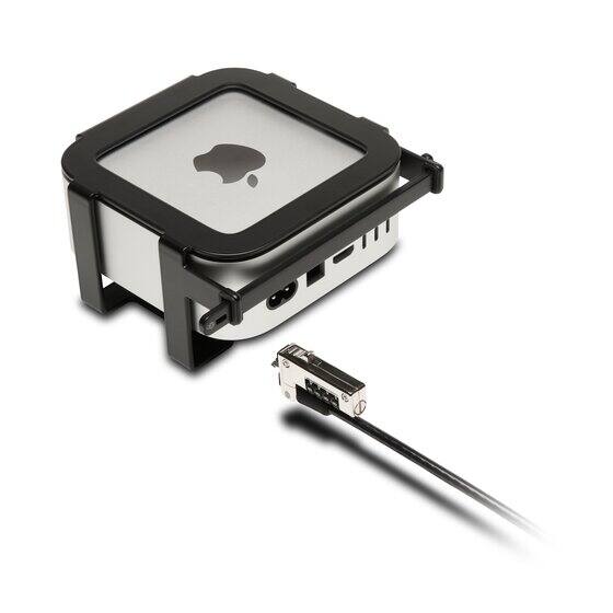 Back. Kensington - Kensington Mounting Bracket for Mac mini - Black - Steel - Black.