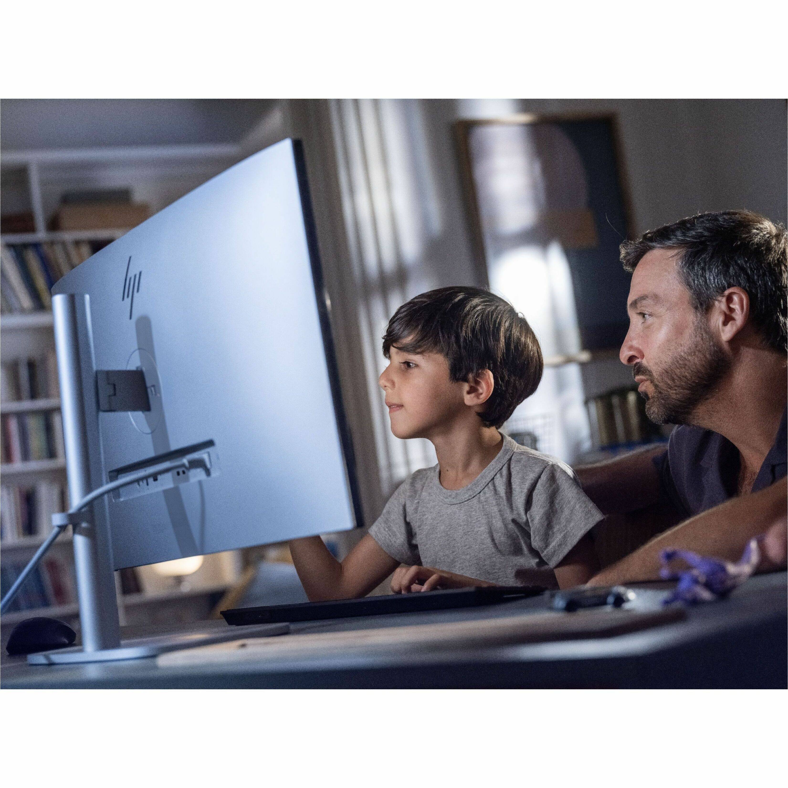 Alt View 26. HP - EliteStudio 8 AiO G1i 23.8" All-In-One - Intel Core Ultra 5 - 16 GB Memory - 512 GB SSD - Pike Silver.