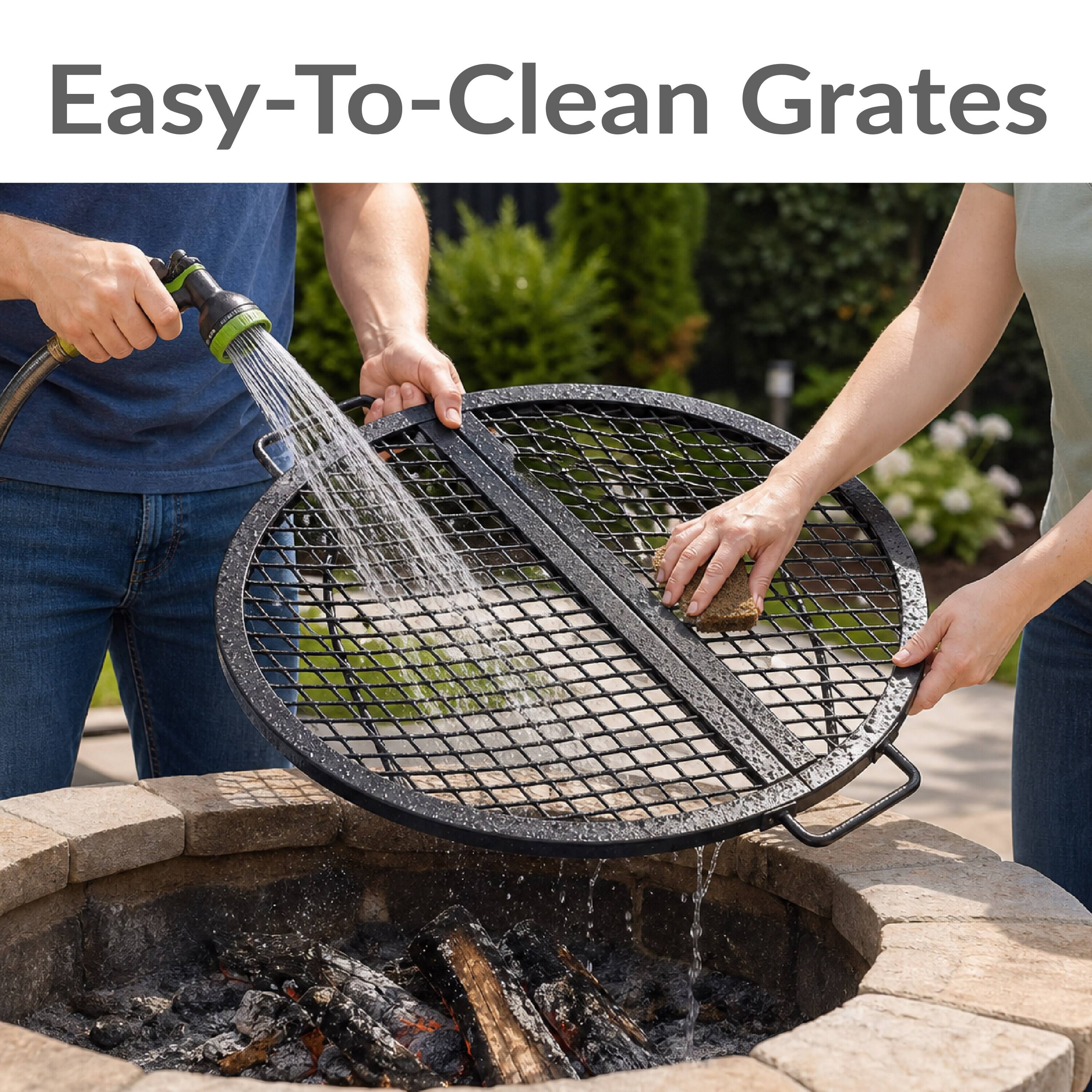 Easy-To-Clean Grates