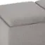 Alt View 13. Simpli Home - Avalon 42 inch Wide Contemporary Rectangle Storage Ottoman - Gray Cloud.