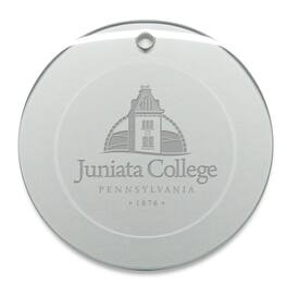 Jardine - Juniata Eagles 3'' Round Glass Ornament - Multicolor