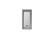 Front. Viking - 15" Classic Glass Door Panel for Wine Cooler, Stainless Steel for FWUI5152G - Stainless.