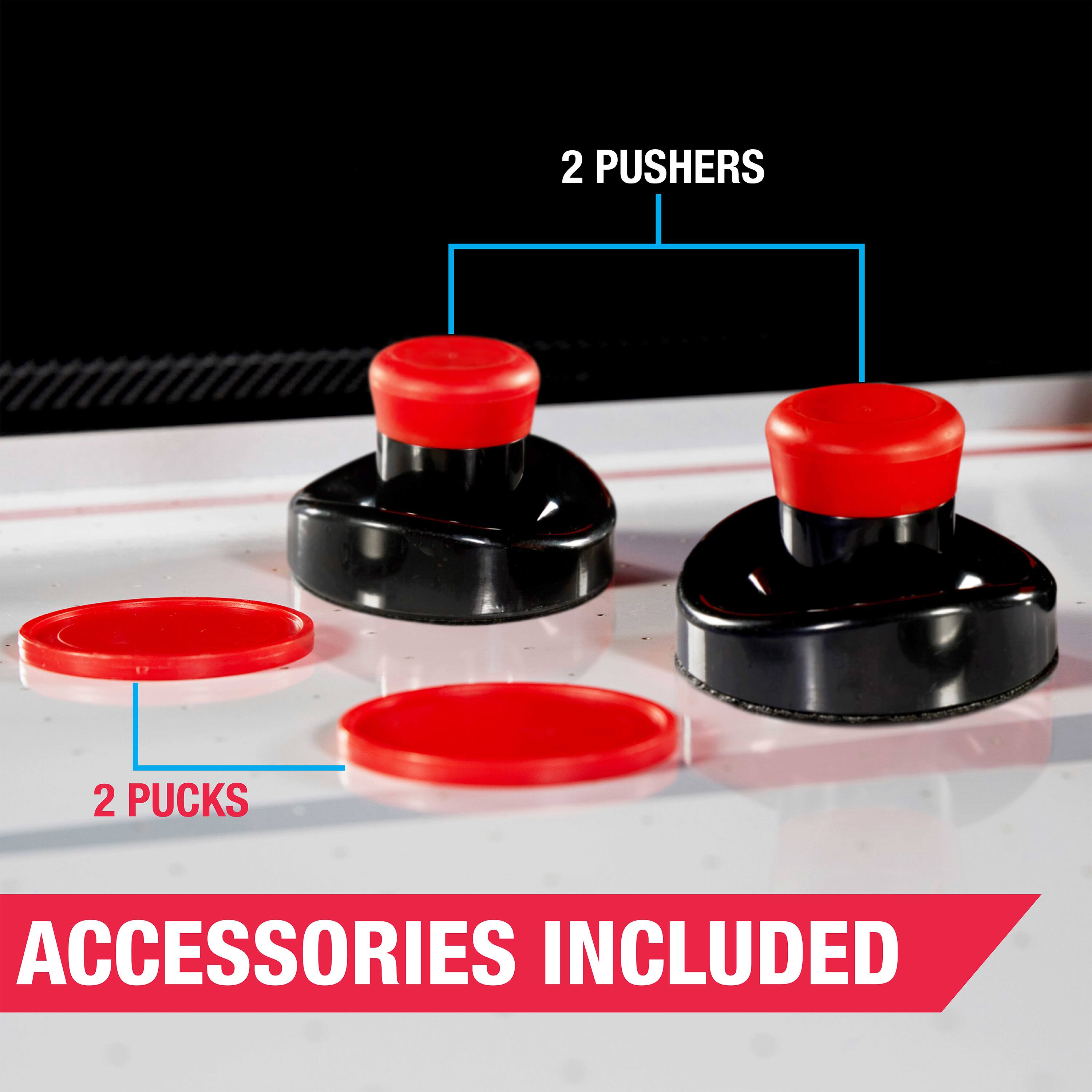 2 PUSHERS 2 PUCKS ACCESSORIES INCLUDED