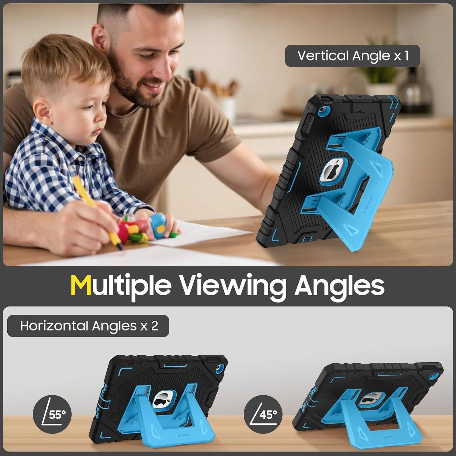 Vertical Angle x 1

Multiple Viewing Angles

Horizontal Angles x 2

55°

45°
