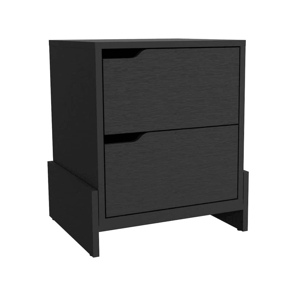 TuHome - Luss Nightstand MDF - Black