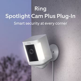 Ring Spotlight Cam Plus Outdoor/Indoor Wireless 1080p Battery Ring Spotlight Cam Plus Outdoor/Indoor Wireless 1080p Battery