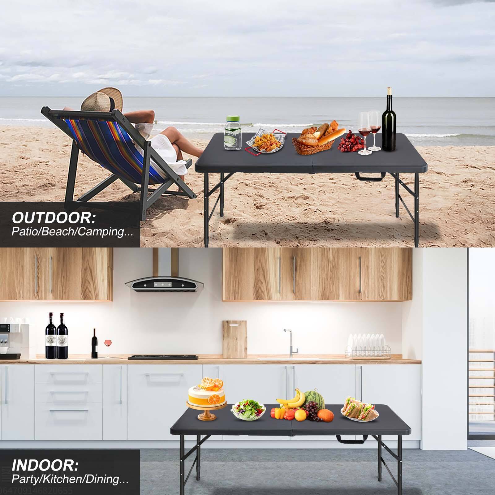OUTDOOR: Patio/Beach/Camping...

INDOOR: Party/Kitchen/Dining...