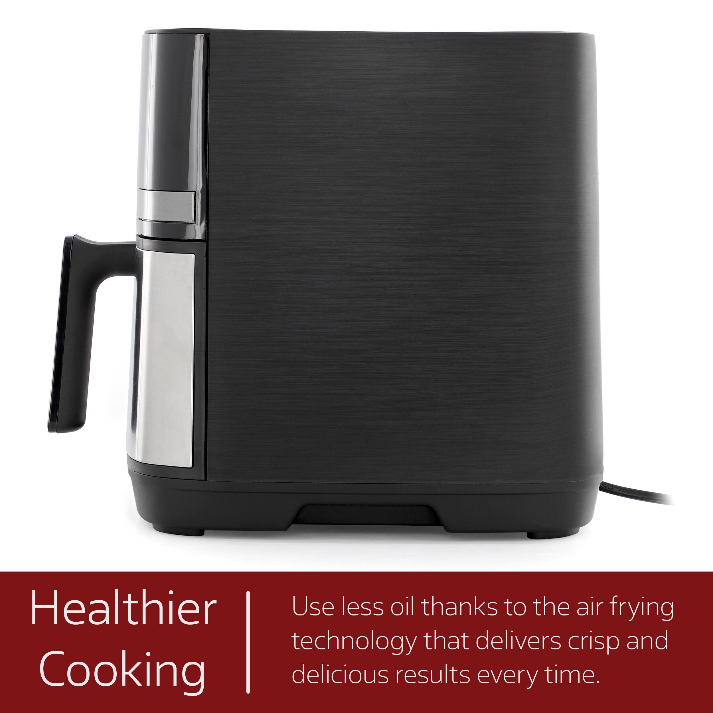Healthier Cooking

Use less oil thanks to the air frying technology that delivers crisp and delicious results every time.