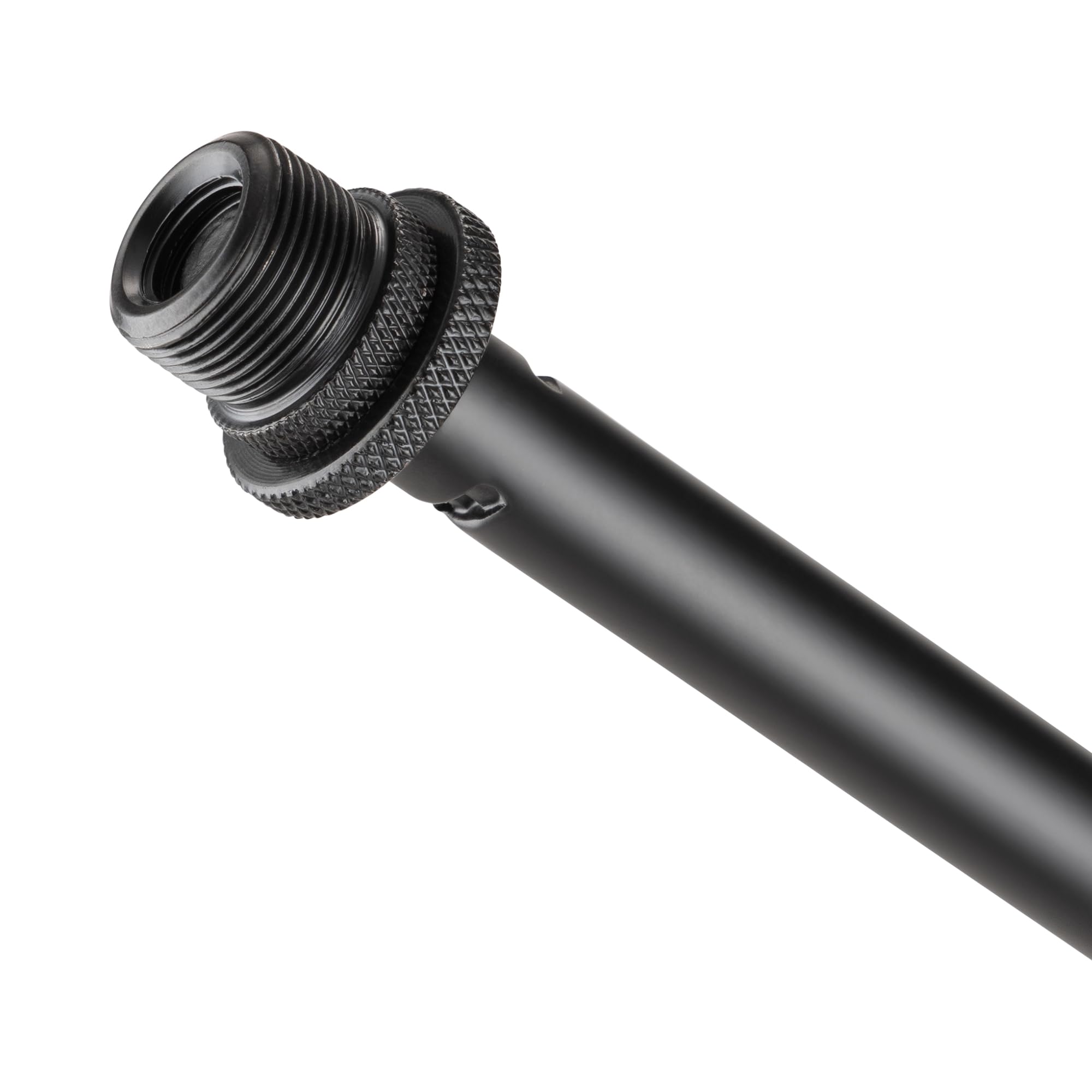 Alt View 4. On Stage Stands - On-Stage MS500 Adjustable Mic Stand-Boom Arm, Portable, Foldable Design with Drawstring Travel Bag, Non-Slip Rubber Feet - Black.