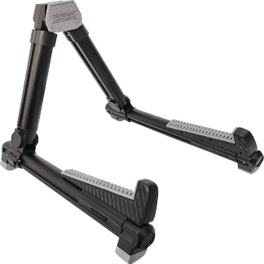 5 CORE - Guitar Stand Adjustable A Frame Shape w Rubber Pad Arms Supports Acoustic Electric Bass - Black
