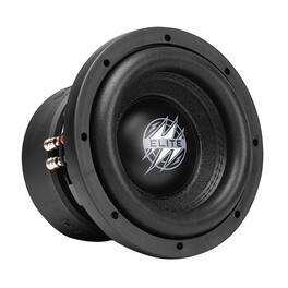 Hifonics - ELITE 8" 2 Ohm Subwoofer, Dual Voice Coil Car Audio Speaker, 1200 Watt - Black
