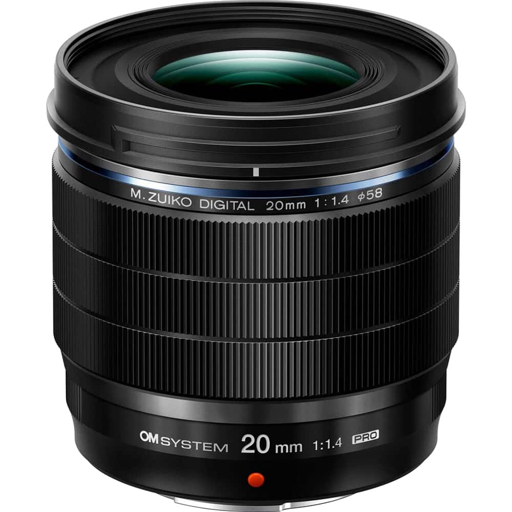 OM System - M.Zuiko Digital ED 20mm f/1.4 PRO Lens - Black price history on PriceWatchPro